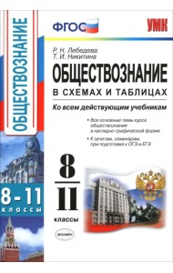 Обществознание. 8-11 классы. В схемах и таблицах. ФГОС
