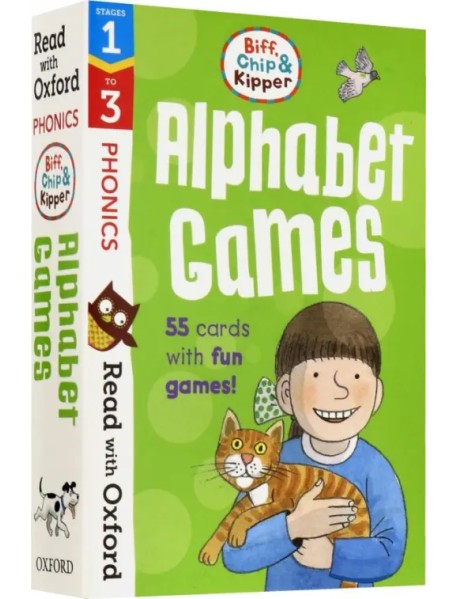 Read with Oxf: Stages 1-3. Biff, Chip and Kipper: Alphabet Games Flashcards