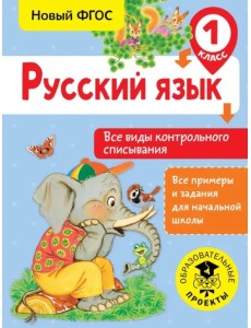 Русский язык. 1 класс. Все виды контрольного списывания