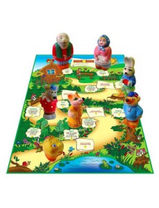 Колобок с игровым полем