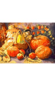 Раскраска по номерам. Домовые, 30х40 см