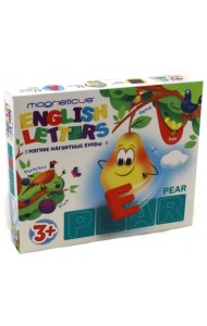 Мягкие магнитные буквы. Английский язык