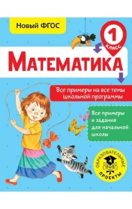 Математика. 1 класс. Все примеры на все темы школьной программы