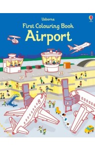 First Colouring Book. Airport
