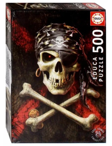 Пазл. Пиратский череп, 500 элементов