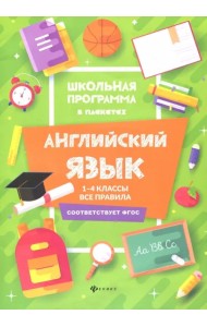 Английский язык. 1-4 классы. Все правила