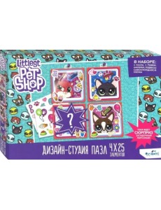 Дизайн студия Littlest Pet Shop. Счастливые зверушки, 4x25 элемента