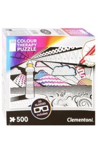 Пазл + 3D очки. Арт-терапия. Маяк, 500 элементов