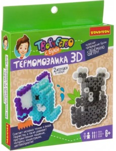 Термомозаика 3D. Коала и слон