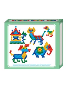 Мозаика магнитная шестигранная, 100 деталей
