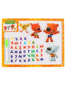 Магнитная доска "Ми-Ми-Мишки", с аксессуарами