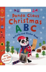 Panda Claus Christmas ABC Activity & Sticker Book
