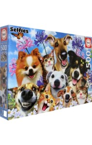 Пазл. Веселое селфи на солнце, 500 деталей