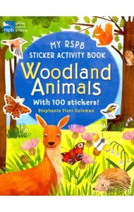 My RSPB Sticker Activity Book: Woodland Animals