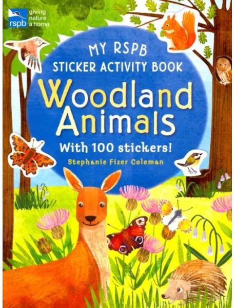 My RSPB Sticker Activity Book: Woodland Animals