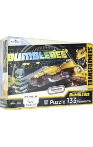 Пазл-панорама + магнит. Бамблби. Железный герой