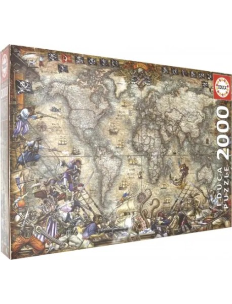 Пазл. Пиратская карта, 2000 элементов