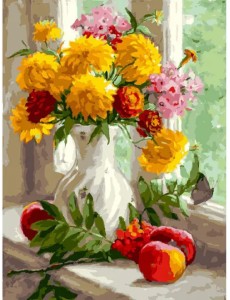 Набор для рисования по номерам. Малые золотые, 30х40 см Набор для рисования по номерам. Малые золотые, 30х40 см