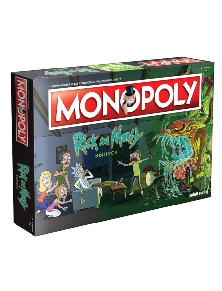 Настольная игра "Монополия. Рик и Морти"