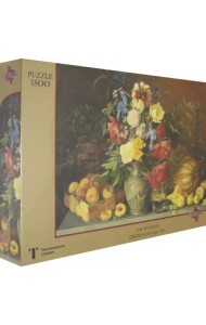 Пазл. И.Ф. Хруцкий. Цветы и плоды, 1500 элементов