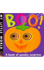 Boo!: A book of spooky surprises (board book)