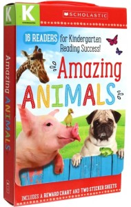 Amazing Animals Kindergarten A-D Reader Box Set