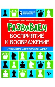Развиваем восприятие и воображение. Шахматная тетрадь для дошкольников