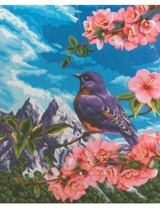 Набор для рисования по номерам. на холсте. Свежеть весны Набор для рисования по номерам. на холсте. Свежеть весны