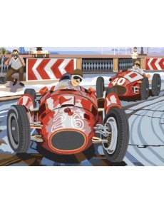 Картина по номерам с акриловыми красками. Болид, А3 Картина по номерам с акриловыми красками. Болид, А3