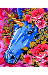 Набор для рисования по номерам. Сказочный единорог
