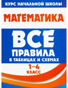 Математика. 1-4 класс. Все правила в таблицах и схемах