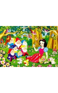 Планшетный пазл. Белоснежка, 24 элемента