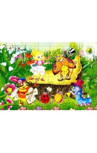 Планшетный пазл. Дюймовочка, 24 элемента