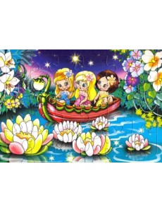 Планшетный пазл. Маленькие феи, 24 элемента