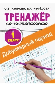 Тренажер по чистописанию. 1 класс. Добукварный период