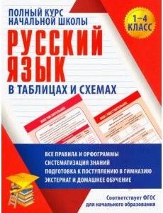 Русский язык. 1-4 классы. Полный курс начальной школы в таблицахи схемах. ФГОС