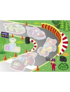 Многоразовые водные раскраски. Выпуск 1 "Гонки"