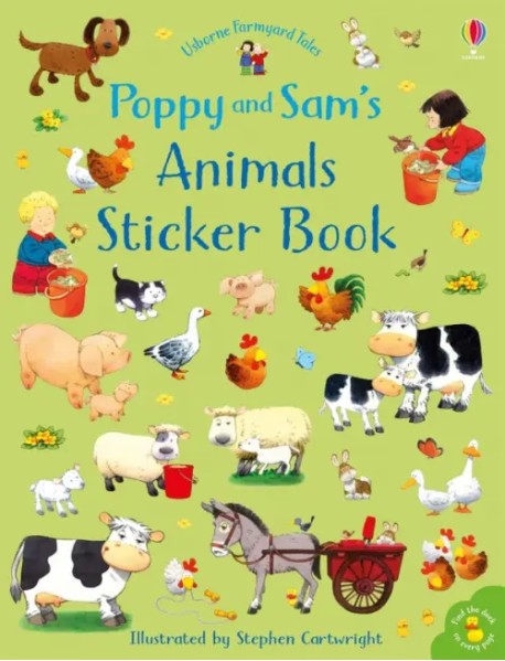Poppy and Sam's. Animals Sticker Book