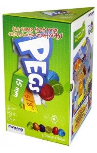 Мозаика в чемоданчике. Pegs, 150 элементов