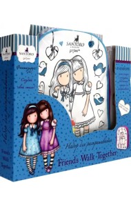 Сумка-рюкзак для раскрашивания. Santoro