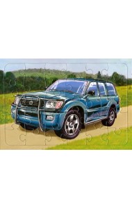 Пазл. Внедорожнит Тойота, 30 элементов