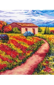 Набор для рисования по номерам. на холсте. Ароматные дали, 50х40 см