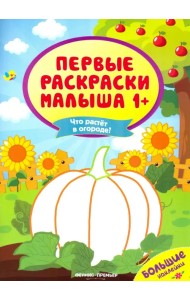 Что растет в огороде? Книжка с наклейками