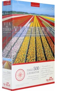 Пазл. Цветочная геометрия, 500 элементов