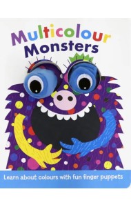 Multicolour Monsters  (board book)