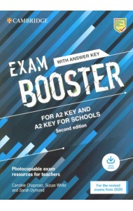 Exam Booster for A2 Key and A2 Key for Schools with Answer Key with Audio for the Revised 2020 Exams