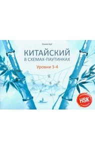 Китайский в схемах-паутинках. Уровни 3-4. Готовимся