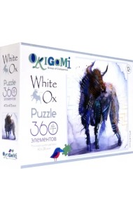 Пазл. Год Быка. Акварель, 360 элементов