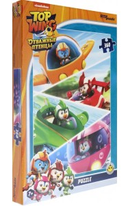 Пазл. Отважные птенцы, 360 элементов