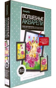 Волшебные акварели. Пионы